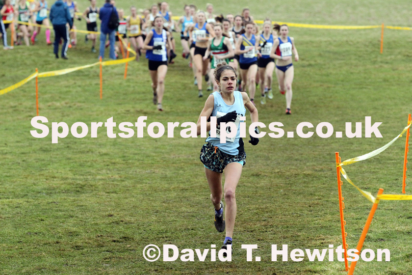 Senior womens Northern Cross Country Champs., Camp Hill Estate, Kirklington.  Photo: David T. Hewitson/Sports for All Pics